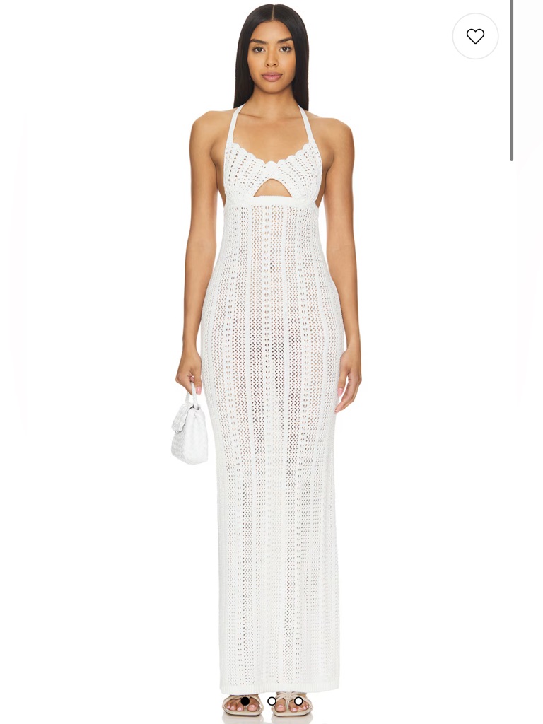 Majorelle Davia Maxi Dress In Ivory